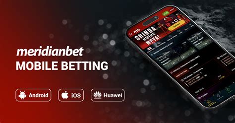Meridianbet Mobile Application.